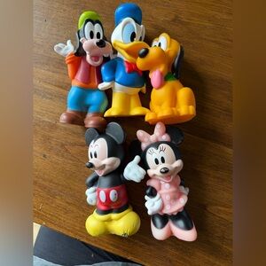Fair condition/play condition Disney bath toys water table toys outside toys